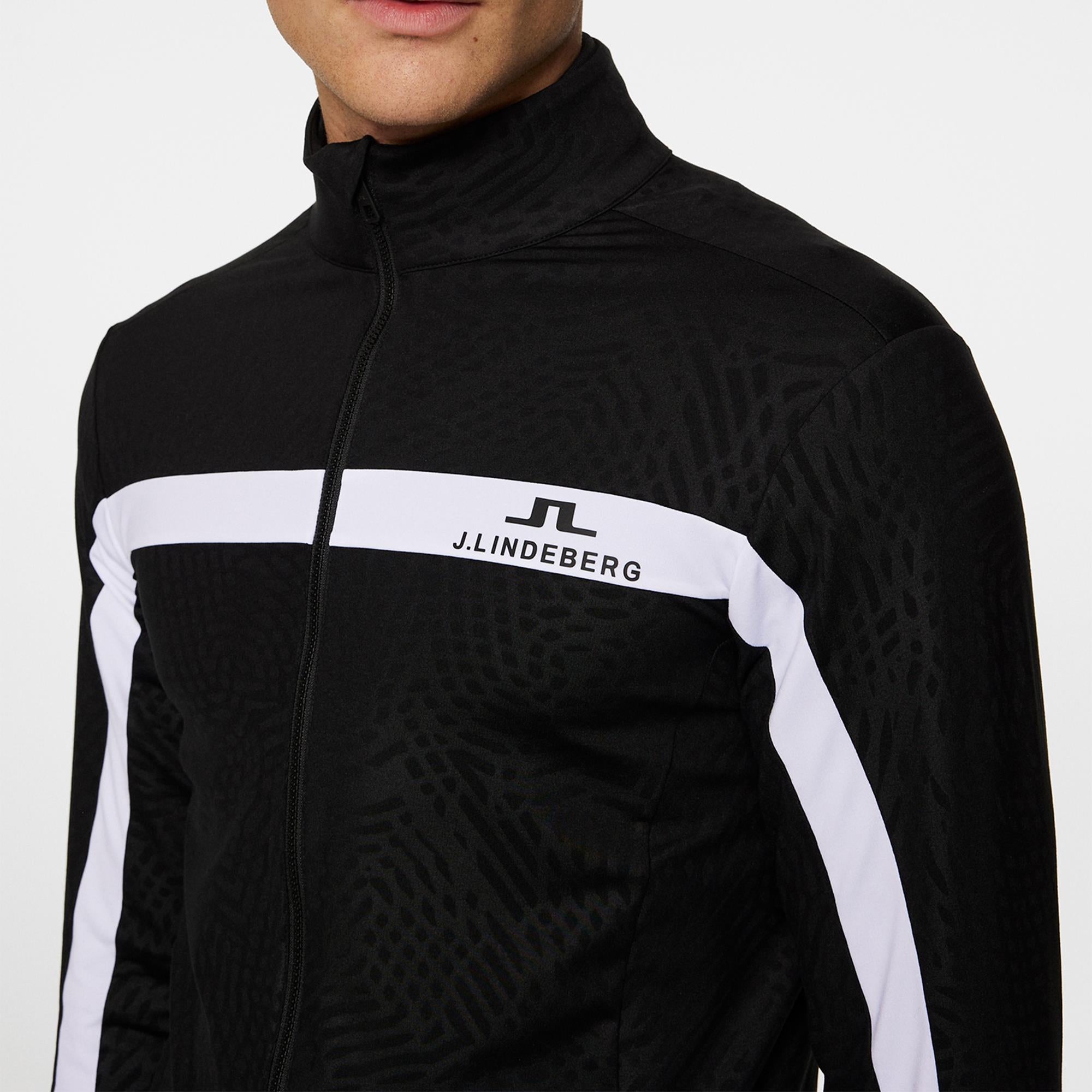 J Lindeberg Masters Jarvis Tour Mens Golf Mid Layer Masters 25 Black